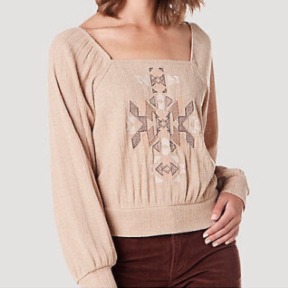 RETRO Wrangler off the shoulder sweater!